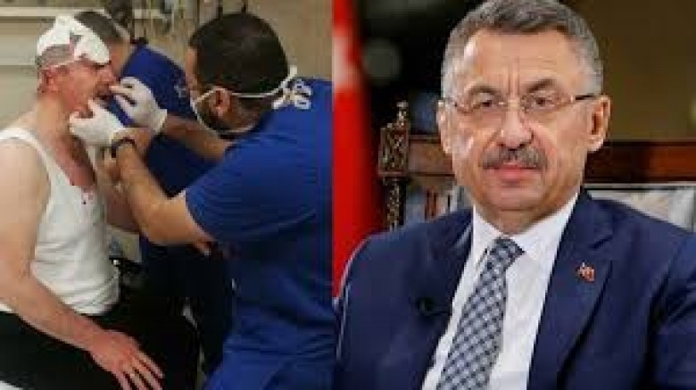 Cumhurbaşkanı Yardımcısı Fuat Oktay: Menfur saldırıları şiddetle kınıyorum