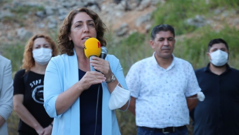 DBP Eş Genel Başkanı Saliha Aydeniz ‘Dersim’de yapılmak istenen IŞİD zihniyetinin devamıdır’
