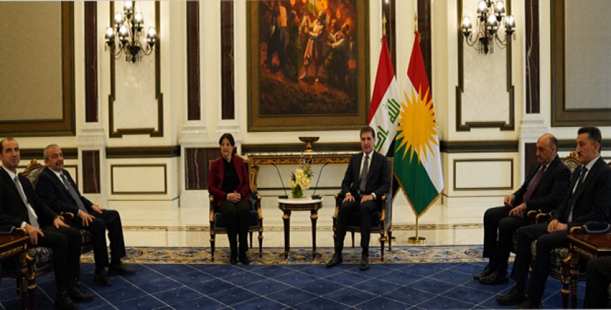DEM Parti Heyeti Erbil’de Neçirvan Barzani ile Görüştü: 