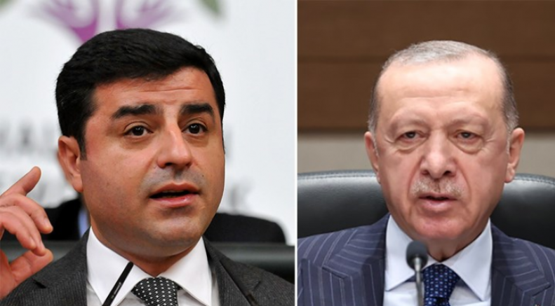 Demirtaş'tan 'helallik' isteyen Erdoğan’a cevap | Hiç utanmıyorsun, helal olsun be!