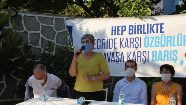 Demokratik Toplum Kongresi (DTK) Eş Başkanı Leyla Güven, zulüm varsa direnenlerde var