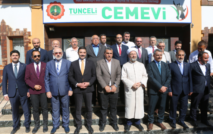 Dersim’de Diyanet İşleri Başkanı'na tepki 