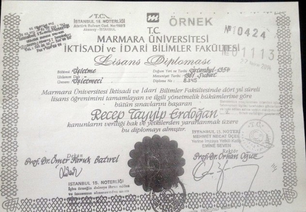 “Diploma göstererek Erdoğan’a canlı yayında sordu!”