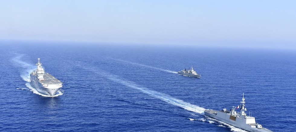 Doğu Akdeniz'de Fransa ve Yunanistan'dan ortak tatbikat