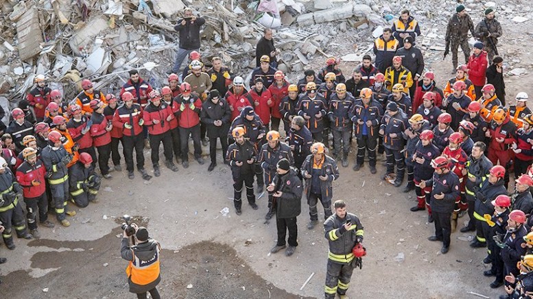 Elâzığ’da deprem arama kurtarma çalışmaları sona erdi