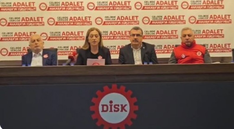  Emek Cephesinden Yürüyüş: DİSK, Gelir ve Vergi Adaleti İçin Kadıköy'den Ankara'ya yürüyor 