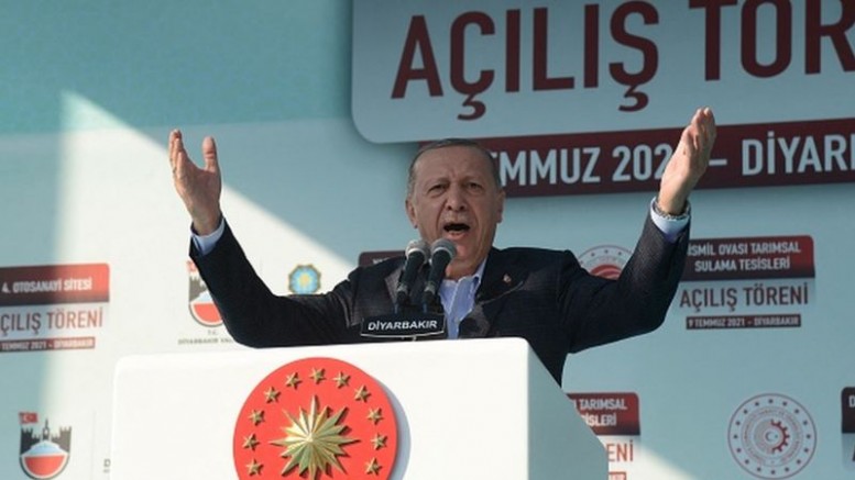 Erdoğan Diyarbakır’da HDP'li belediyeleri suçladı