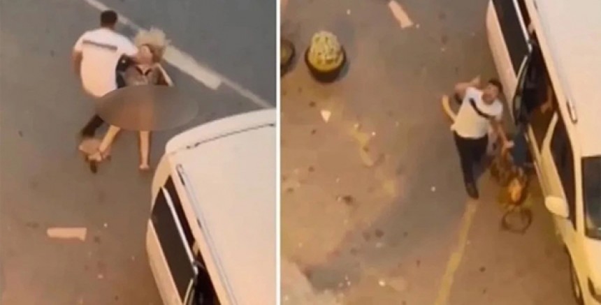 Esenyurt'ta Sokak ortasında kadını bayıltana kadar döven yaratık tutuklandı