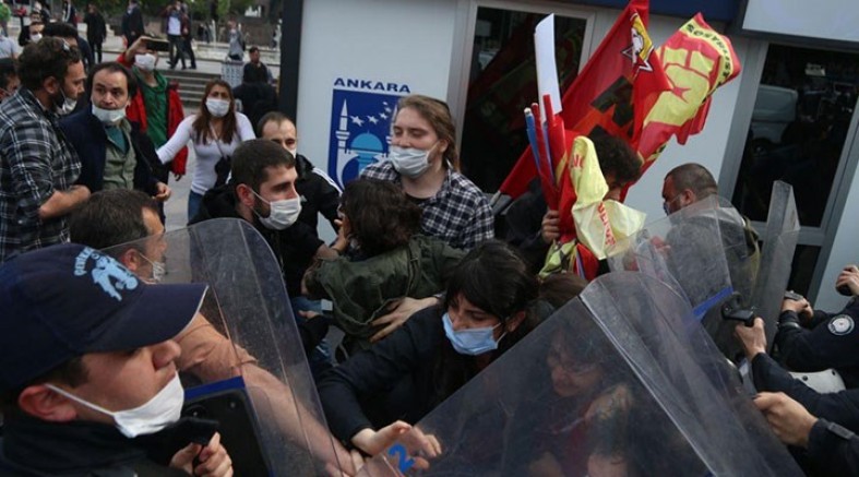Ethem Sarısülük anmasına polis müdahalesi