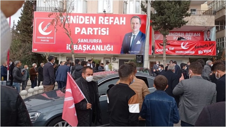 Fatih Erbakan Şanlıurfa'ya geldi