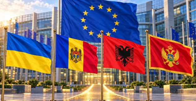 AB’den Yeni Genişleme Yol Haritası: Ukrayna, Moldova, Arnavutluk ve Karadağ İçin Üyelik Süreci Hızlandırılacak