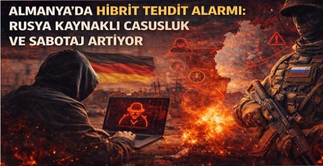 Almanya’da Hibrit Tehdit Alarmı: Rusya Kaynaklı Casusluk ve Sabotaj Artıyor