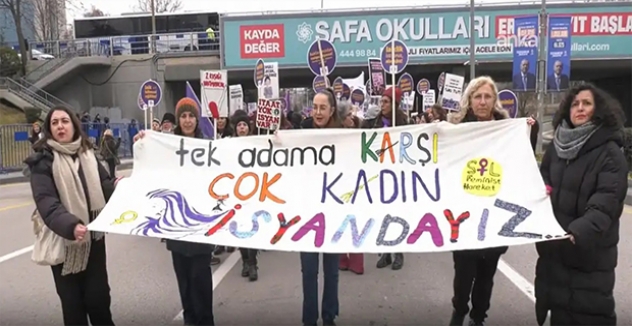 Ankara’da Kadın Mitingi: “Şiddete, Yoksulluğa ve Baskıya Karşı Buradayız”