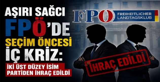 Aşırı Sağcı FPÖ’de Seçim Öncesi İç Kriz: İki Üst Düzey İsim Partiden İhraç Edildi