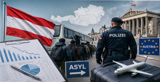 Avusturya’da Sığınma Verileri Açıklandı: Sınır Dışı Edilenlerin Sayısı Başvuruları Aştı