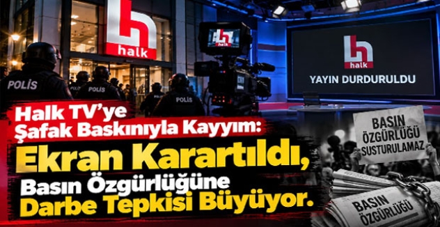 Halk TV’ye Kayyım Atanmasına Tepki Yağdı: “Basın Özgürlüğü Bir Kez Daha Ayaklar Altında”