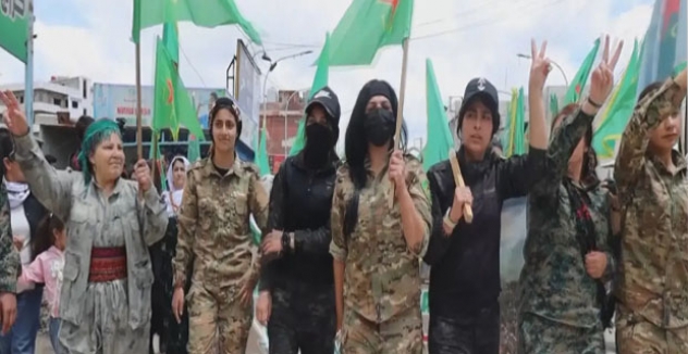 Kamışlo’da YPJ Yürüyüşü: “Kadınların ve Kürtlerin Hakları Anayasada Güvence Altına Alınmalı”