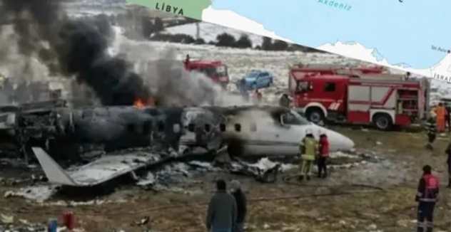 Libya Uçağı Kazasında Yeni Şüphe: “İsrail Jetiyle Aynı Apron Neden?”