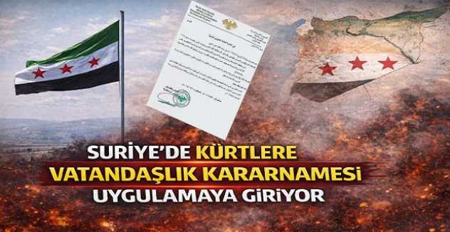 Suriye’de Kürtlere Vatandaşlık Kararnamesi Uygulamaya Giriyor