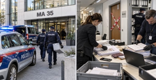 Viyana Göçmenlik Dairesi MA 35’te Polis Araması: Vatandaşlık İşlemlerinde Menfaat Şüphesi