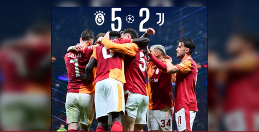 Galatasaray’dan Tarihi Zafer: Juventus’u 5 Golle Devirdi