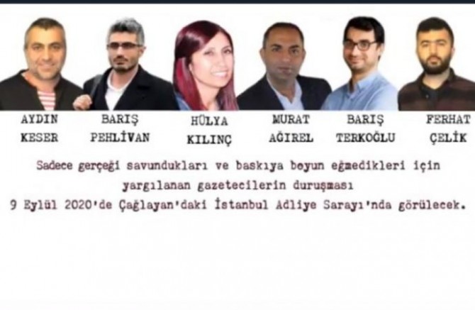 Gazeteciler için dayanışma çağrısı!