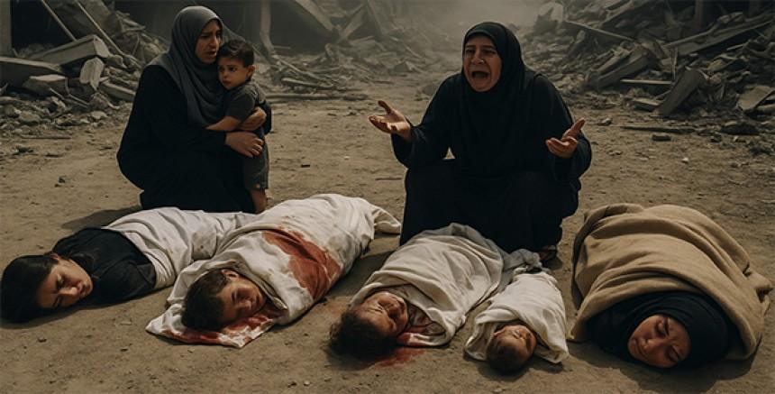 Gazze’de İsrail Bombardımanı: 28 Ölü, Aralarında Bebekler de Var