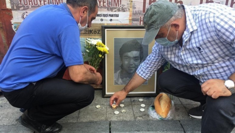 Gezi olaylarında katledilen Berkin Elvan vurulduğu yerde anıldı
