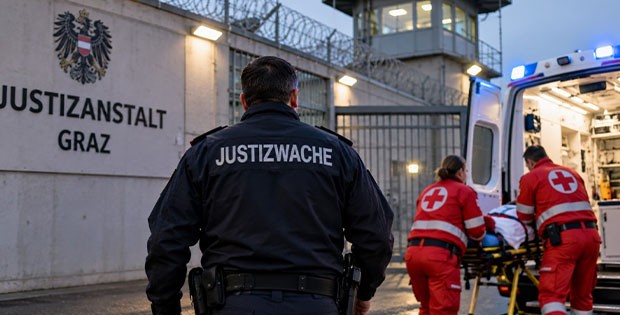 Graz Cezaevinde İnfaz Koruma Memuruna Cam Parçasıyla Saldırı: Boynundan Yaralandı