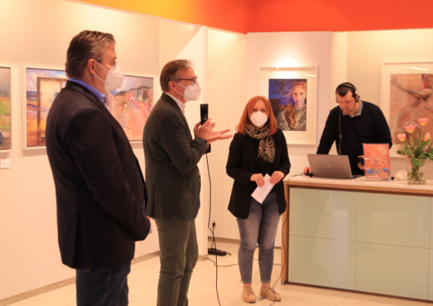 Graz’da Gries Wirtschaft derneğinin organize ettiği Gries Galerie resim sergisi açıldı 