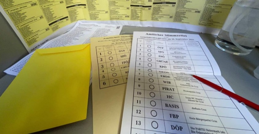  Graz’lılar Yeni Belediye Başkanını seçmek için sandık başında 