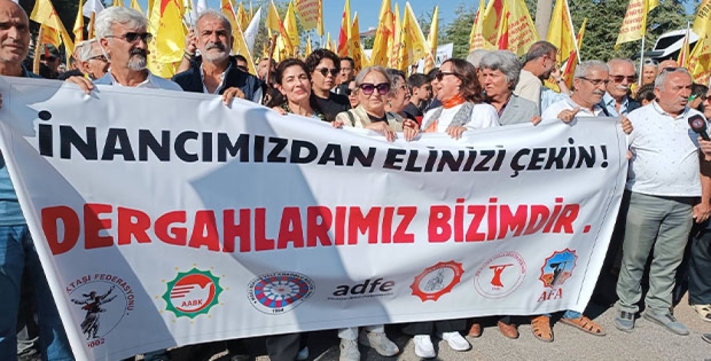 Hacıbektaş’ta Aleviler Yürüdü: “Dergâhlarımızı İstiyoruz, Devletin Alevisi Olmayacağız”