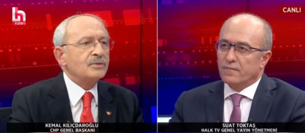 Halk tv’de canlı yayına katılan Kılıçdaroğlu:Erdoğan beklesin ona çok sürprizlerim var
