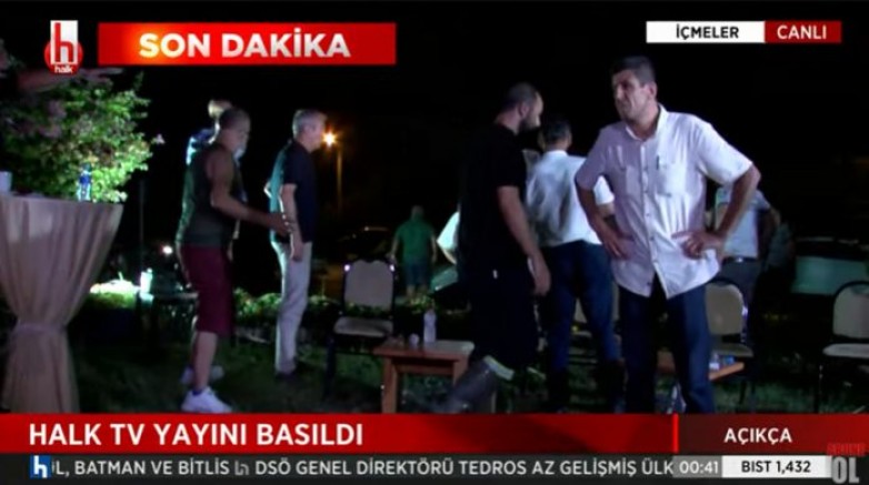 Halk TV ekibine saldırı!