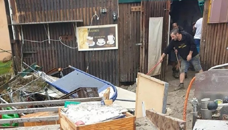 Hallein’de sele kapılan Türk ailenin hayatını Avusturyalı komşusu kurtardı