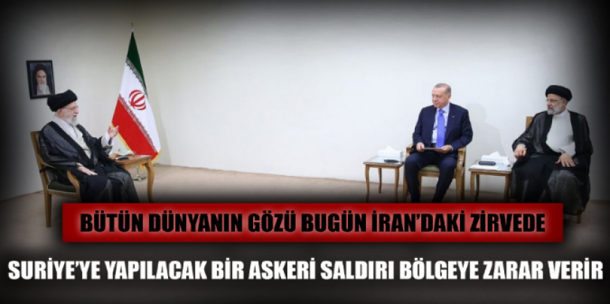 Hamaney: Suriye’ye yapılacak bir askeri saldırı bölgeye zarar verir 