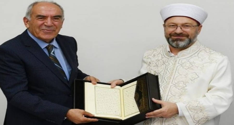 Hasan Kılavuz’a Diyanet İşleri Başkanı, Ali Erbaş’ın hastalığı bulaştı 