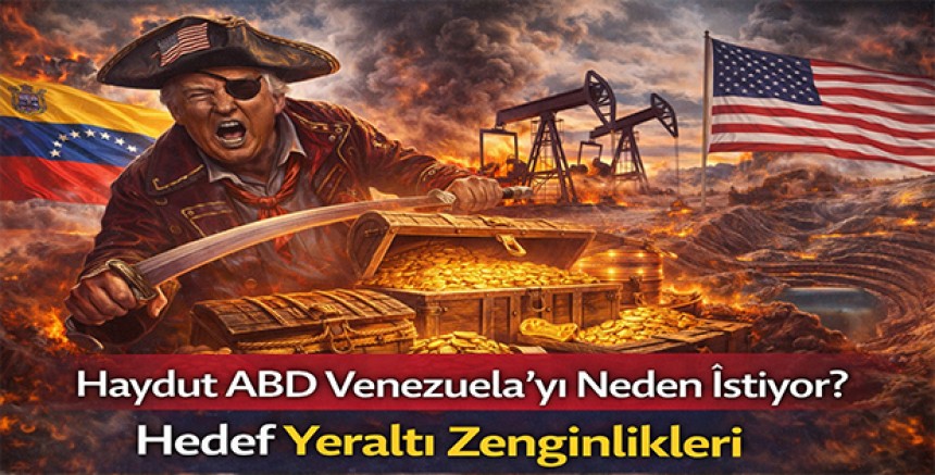 Haydut ABD Venezuela’yı Neden İstiyor? Hedef Yeraltı Zenginlikleri
