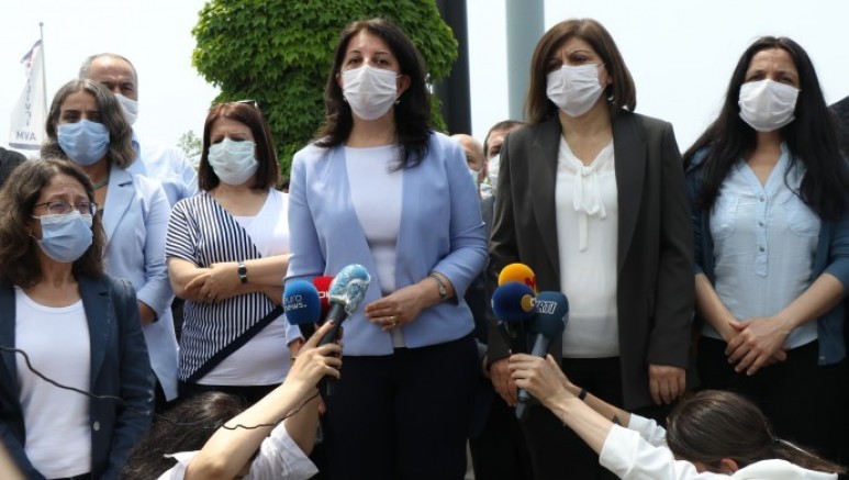 HDP Eş Genel Başkanı Pervin Buldan: Demokrasi gelene kadar bu yürüyüş sürecek