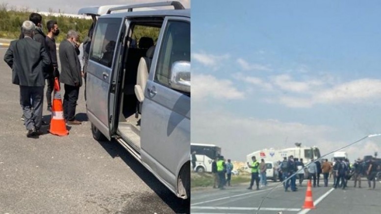 HDP Heyetinin Amara’ya girişine polis engeli: 1 gözaltı
