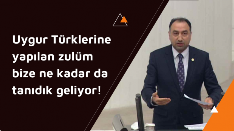  HDP İstanbul Milletvekili Ali Kenanoğlu: Uygur Türklerine yapılan zulüm bize ne kadar da tanıdık geliyor!