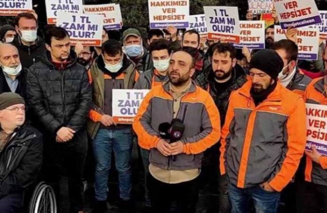 Hepsijet çalışanları kazandı