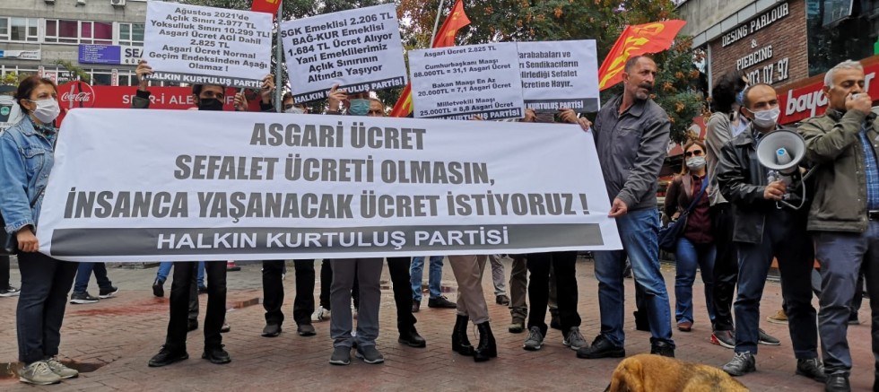 HKP: ASGARİ ÜCRET 10.000 TL OLMALIDIR!