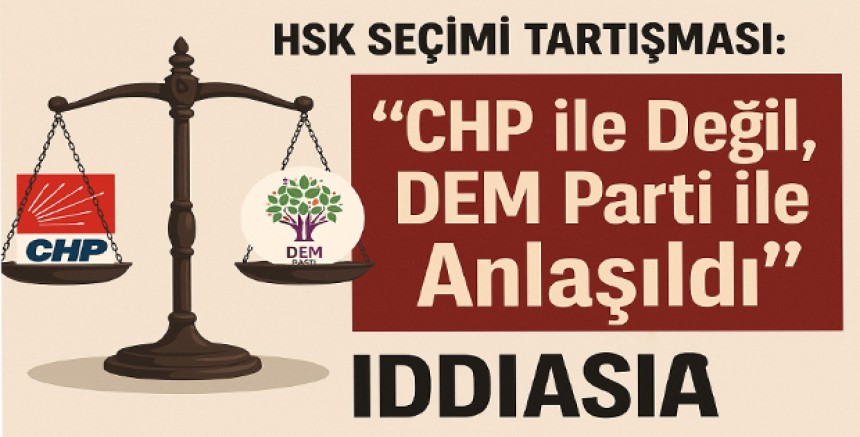 HSK Seçimi Tartışması: “CHP ile Değil, DEM Parti ile Anlaşıldı” İddiası
