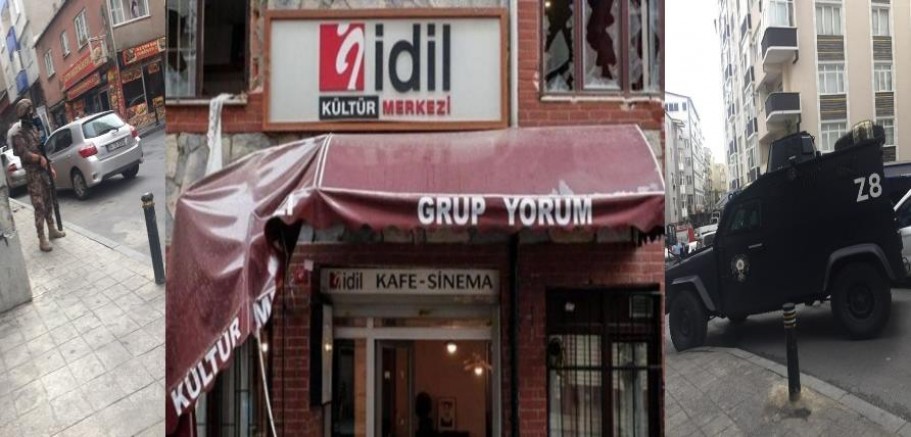 İdil kültür merkezinde göz altına alınanlar vatan emniyette bekletiliyor 