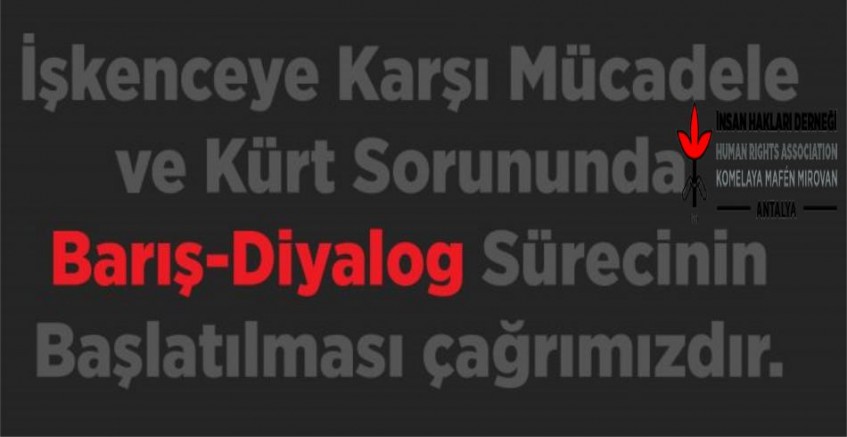 IHD Antalya Şubesinden 