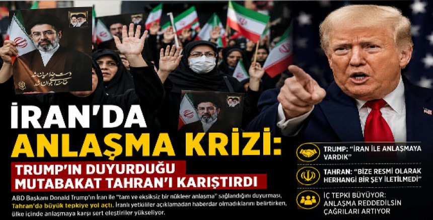 İran'da Anlaşma Krizi: Trump'ın Duyurduğu Mutabakat Tahran'ı Karıştırdı