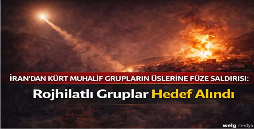 İran’dan Kürt Muhalif Grupların Üslerine Füze Saldırısı: Rojhılatlı Gruplar Hedef Alındı