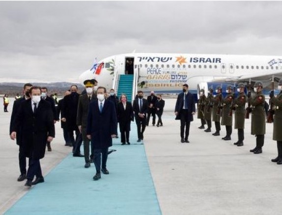 İsrail Cumhurbaşkanı Isaac Herzog, Türkiye’ye geldi 