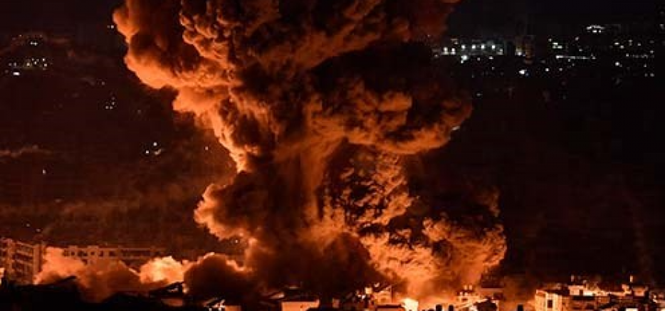 İsrail Lübnan'da Yoğun Bombardıman Başlattı, Hizbullah Hayfa’yı Vurdu